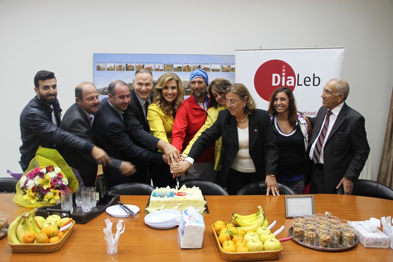 DiaLeb’s at Marjayoun Municipaity to celebrate the culmination of The Run
